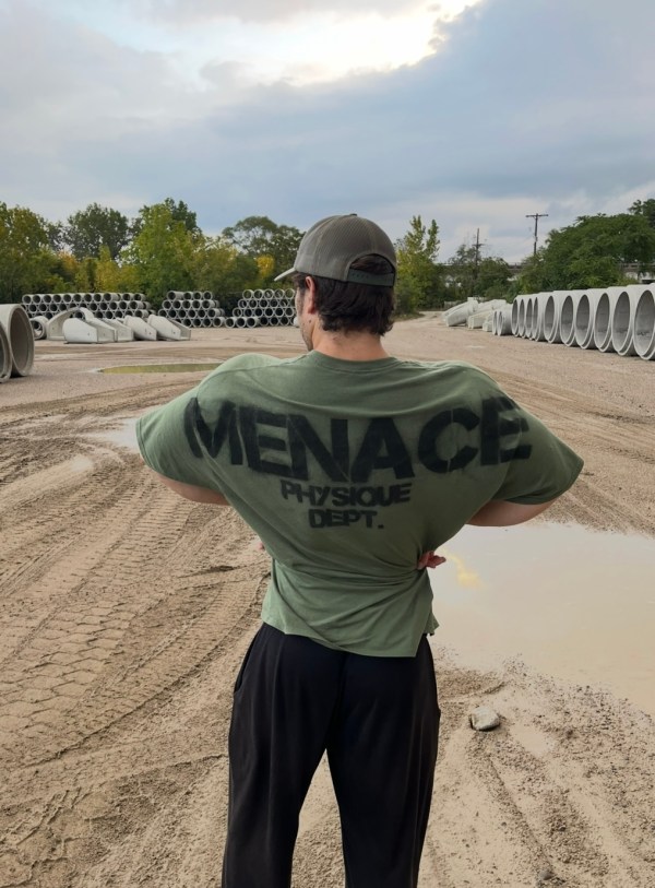 MENACE PHYSIQUE DEPT. Original Pump Cover